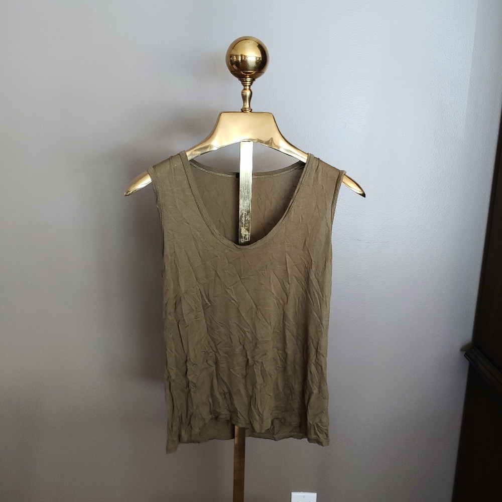 J. Crew Green Tank Top